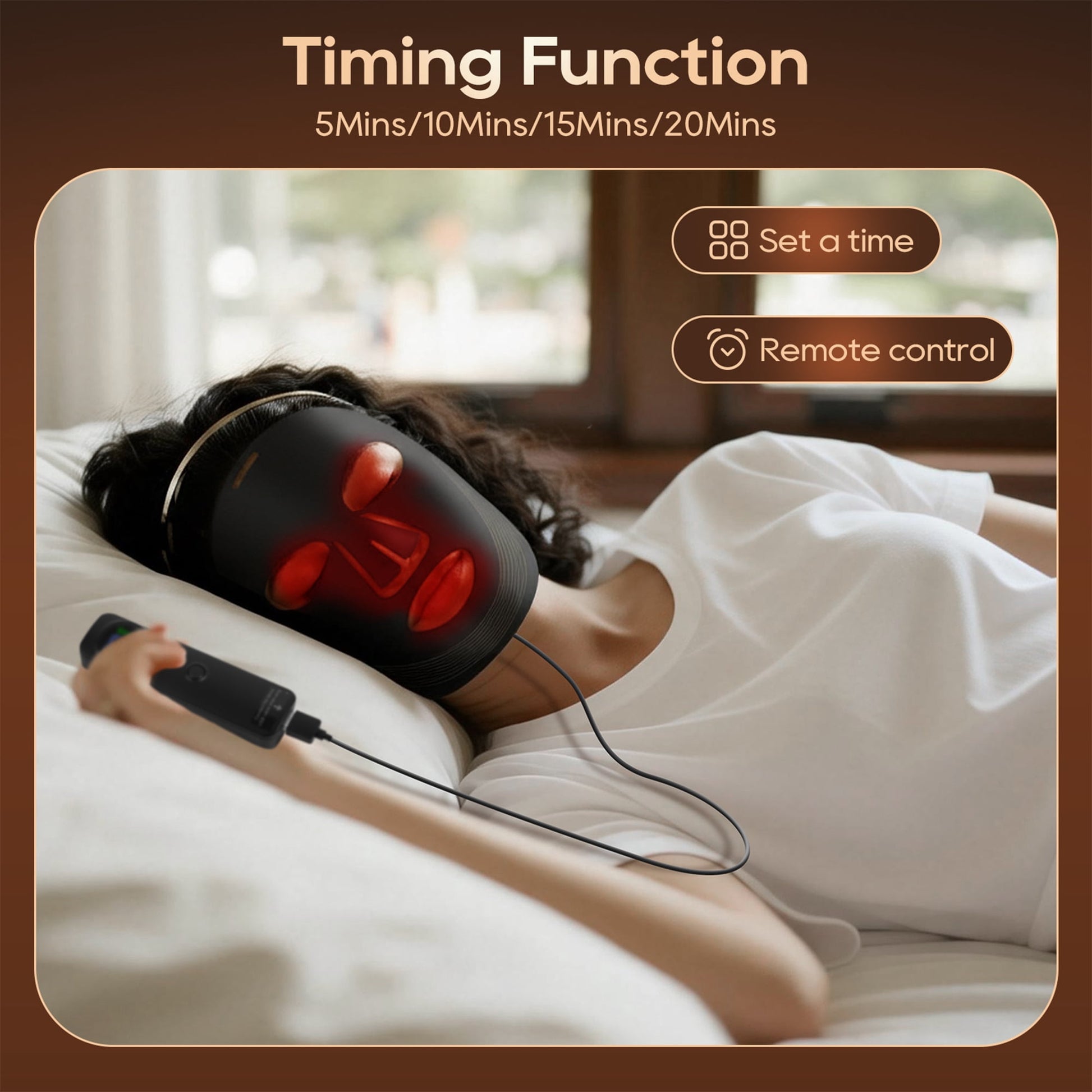 The Soothyla Red Light Therapy Mask delivers professional-grade LED facial therapy at home. 4 adjustable modes for anti-aging, acne, and skin rejuvenation. Remote control. Free US shipping. 30-day guarantee.
